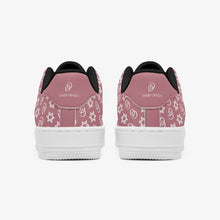 Load image into Gallery viewer, Unisex David Elevate Star Of David Leather David Denza Sneakers - Rose Dust &amp; White