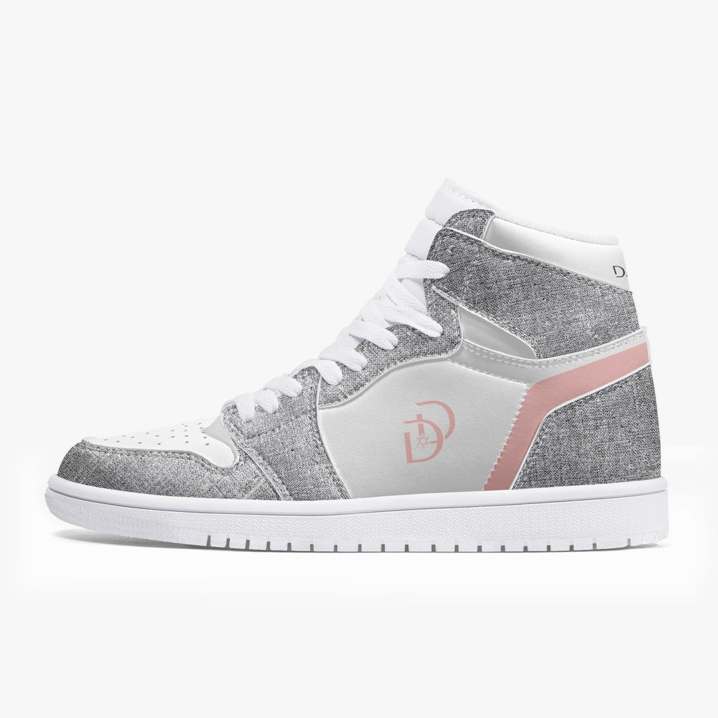 Unisex David Legends Star Of David High-Top Leather Sneakers David Denza - fabric pattern