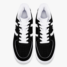 Load image into Gallery viewer, Unisex David Elevate Star Of David Low-Top Leather David Denza Sneakers-Black and White